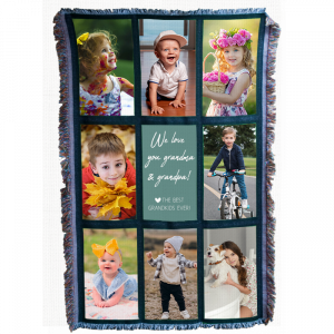 Vapor Nine Panel Throw Blanket