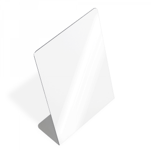 Duraluxe Glossy Aluminum Two-Sided Easel Frame