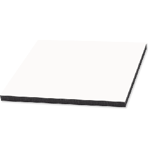 Unisub White Hardboard Tiles