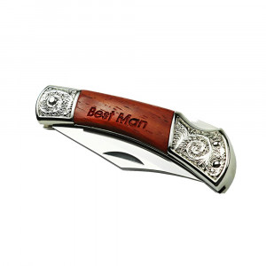 LaserBits Compact Vintage Pocket Knife