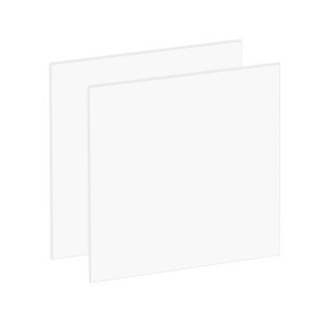 Unisub White Plastic (FRP) Sublimation Sheet