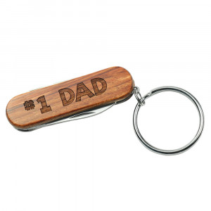 Rosewood Multi-Tool Keychain