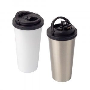 16oz Stainless Steel Tumbler with Handle