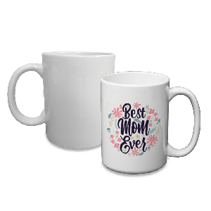 Economy White Sublimation Mug