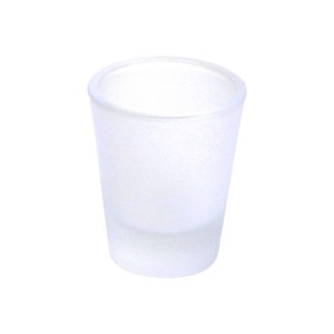 Frosted 1.5 oz Shot Glass for Sublimation or Heat Transfer