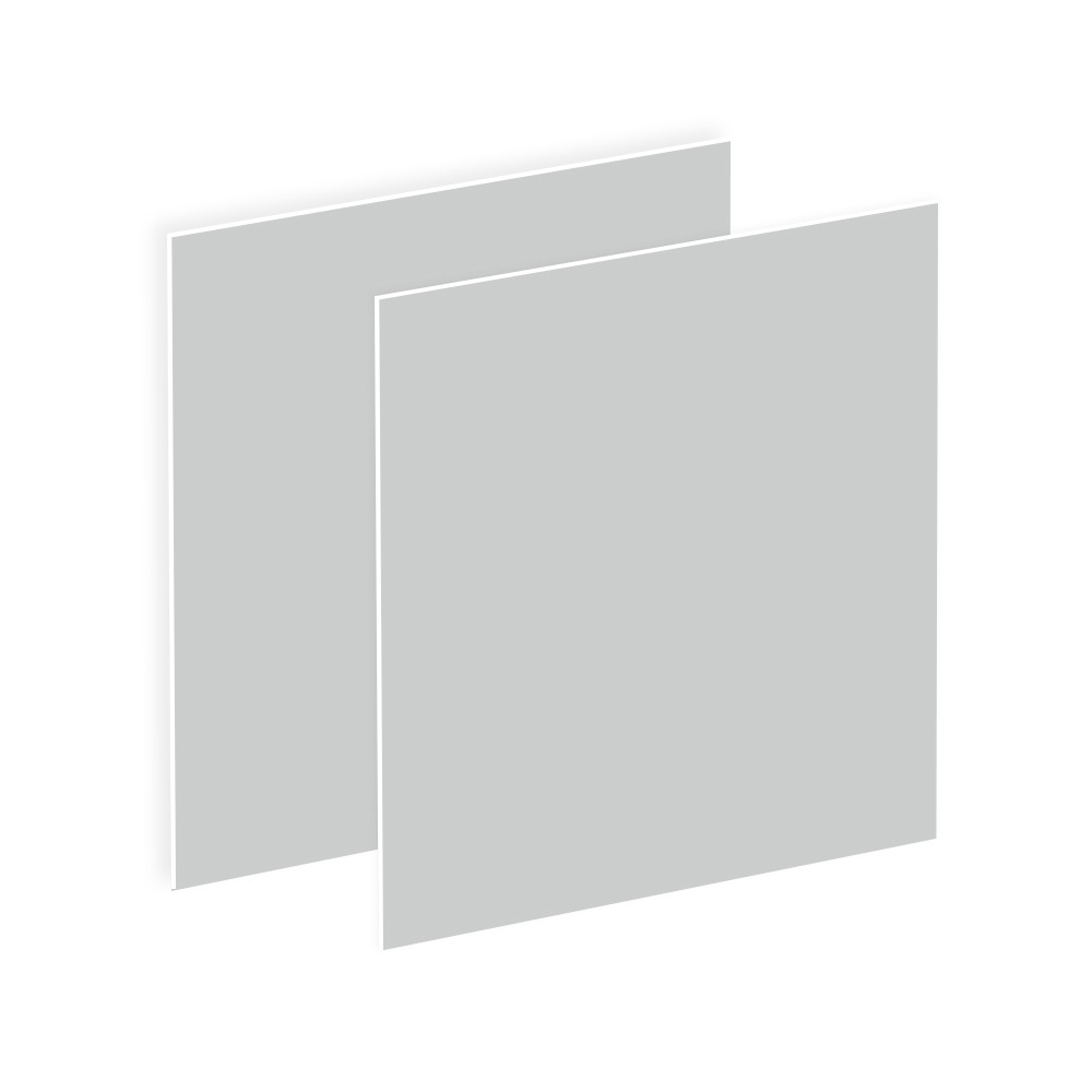 Cement/White standing swatch