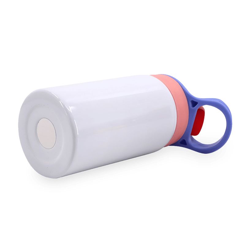 Blank pink and purple kids water bottle