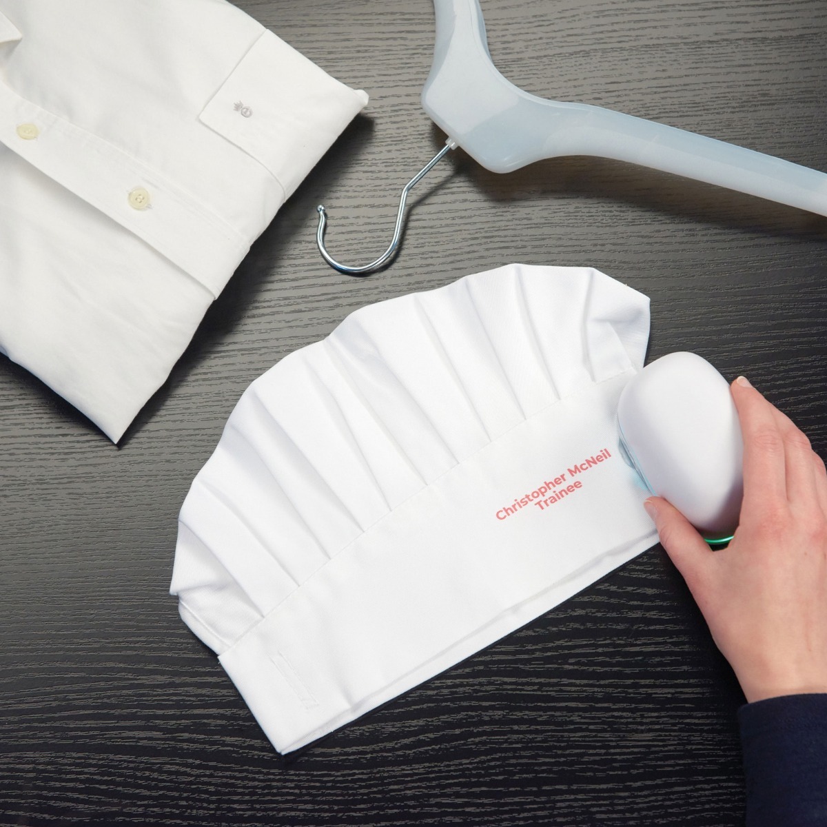 e-mark create printing on chef hat