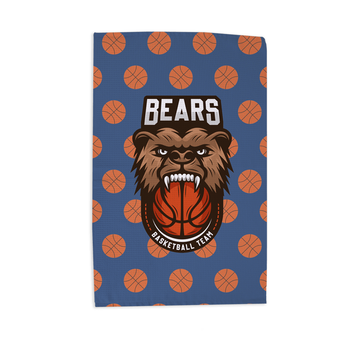 Bears Basketball Team towel