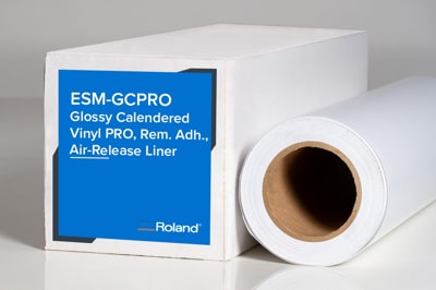 Roland Glossy Cal Vinyl PRO with Air Release Liner 20" x 50'