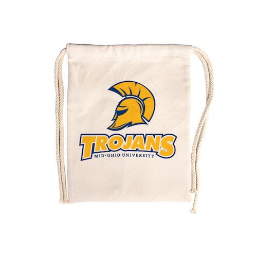 CANVAS DRAWSTRING BAG 7.9" X 9.8"