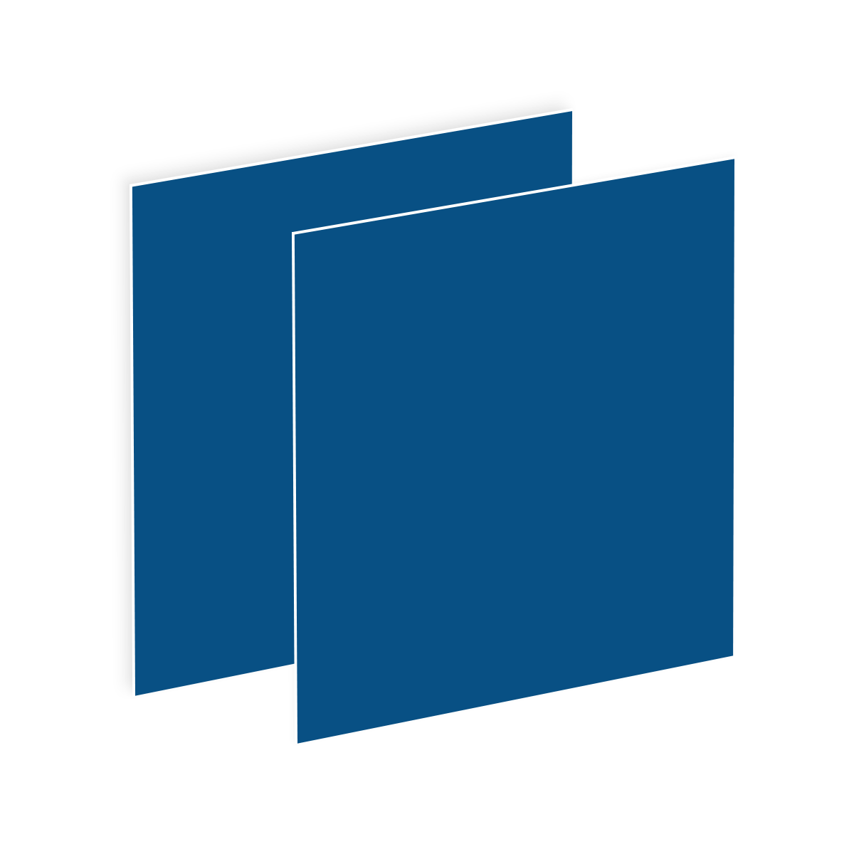 Blue/White standing swatch