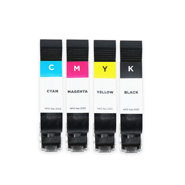 Group of Flux Ador ink cartridges