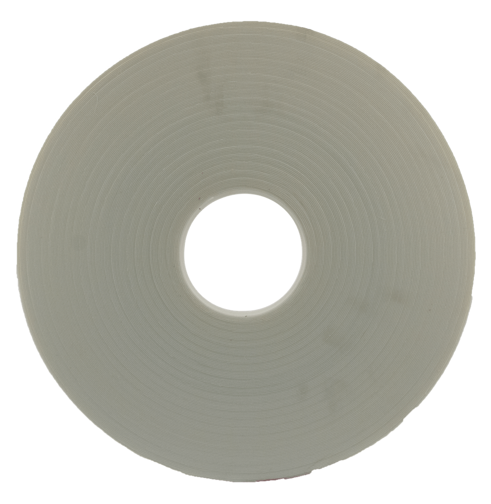 JP FOAM TAPE 1/16 X 1" WHITE 1/16"x1"x36 YDS