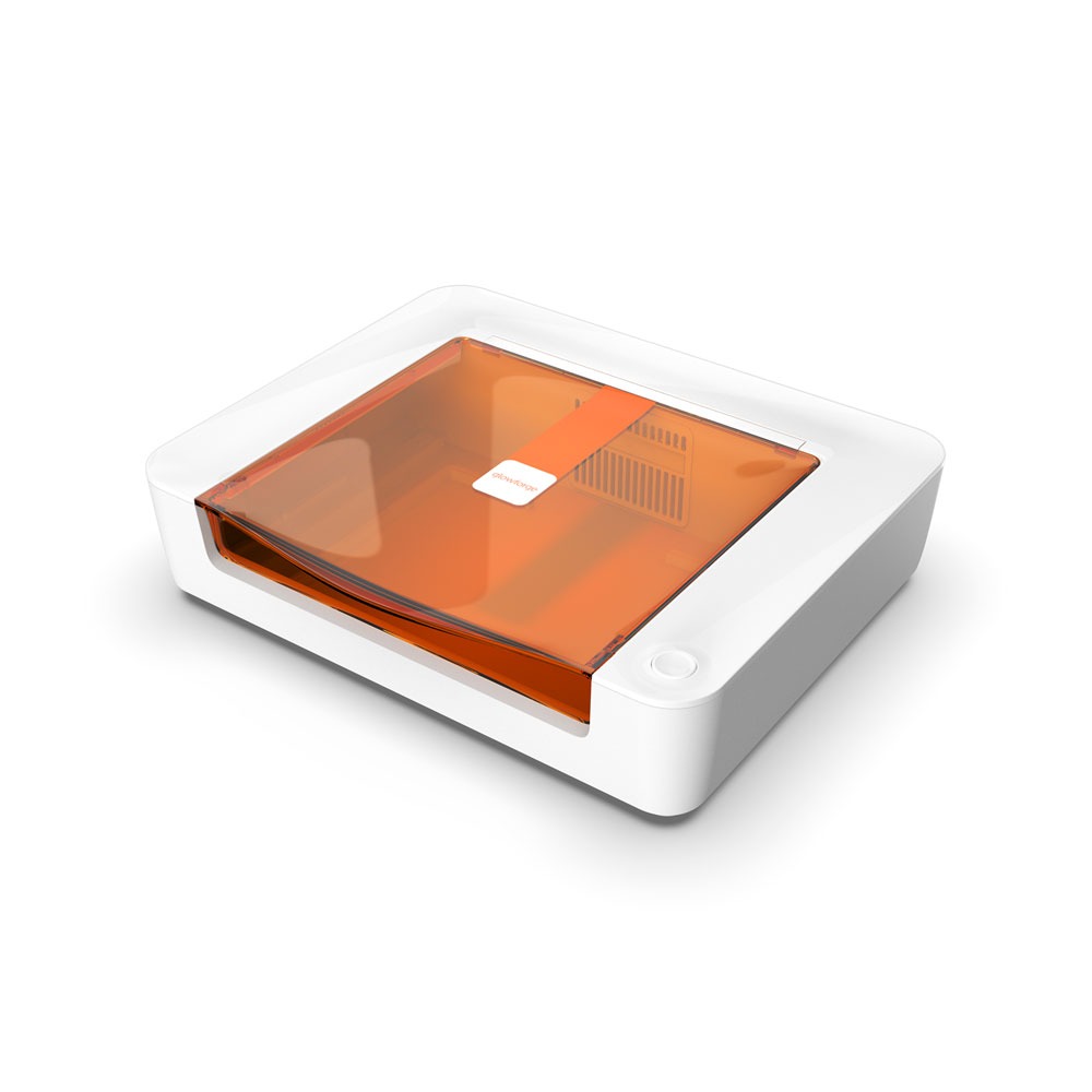 Glowforge Spark diode laser angle