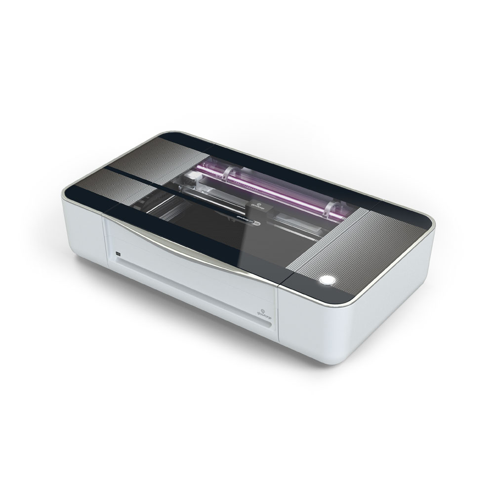 Glowforge Pro HD laser angle