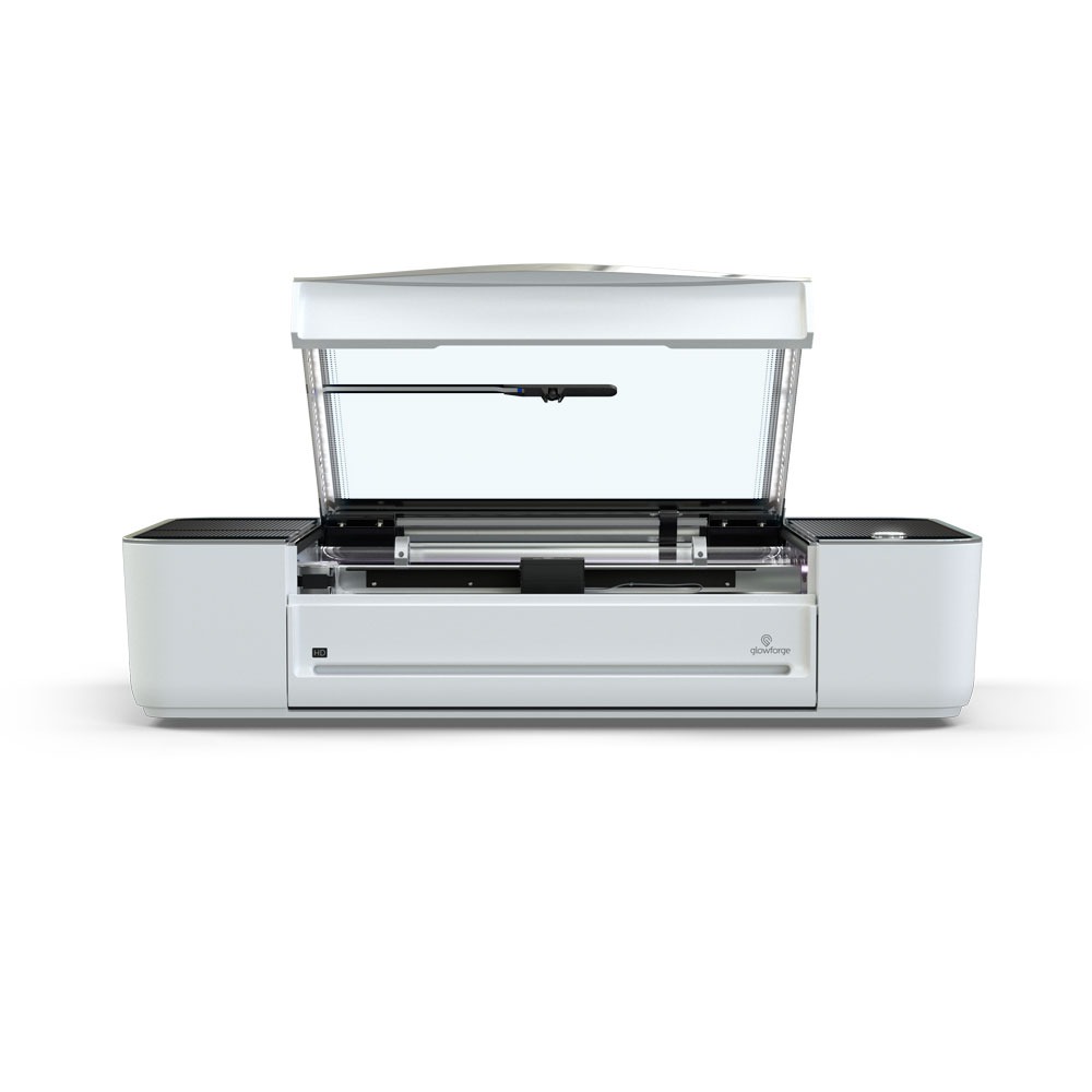 Glowforge Pro HD laser open