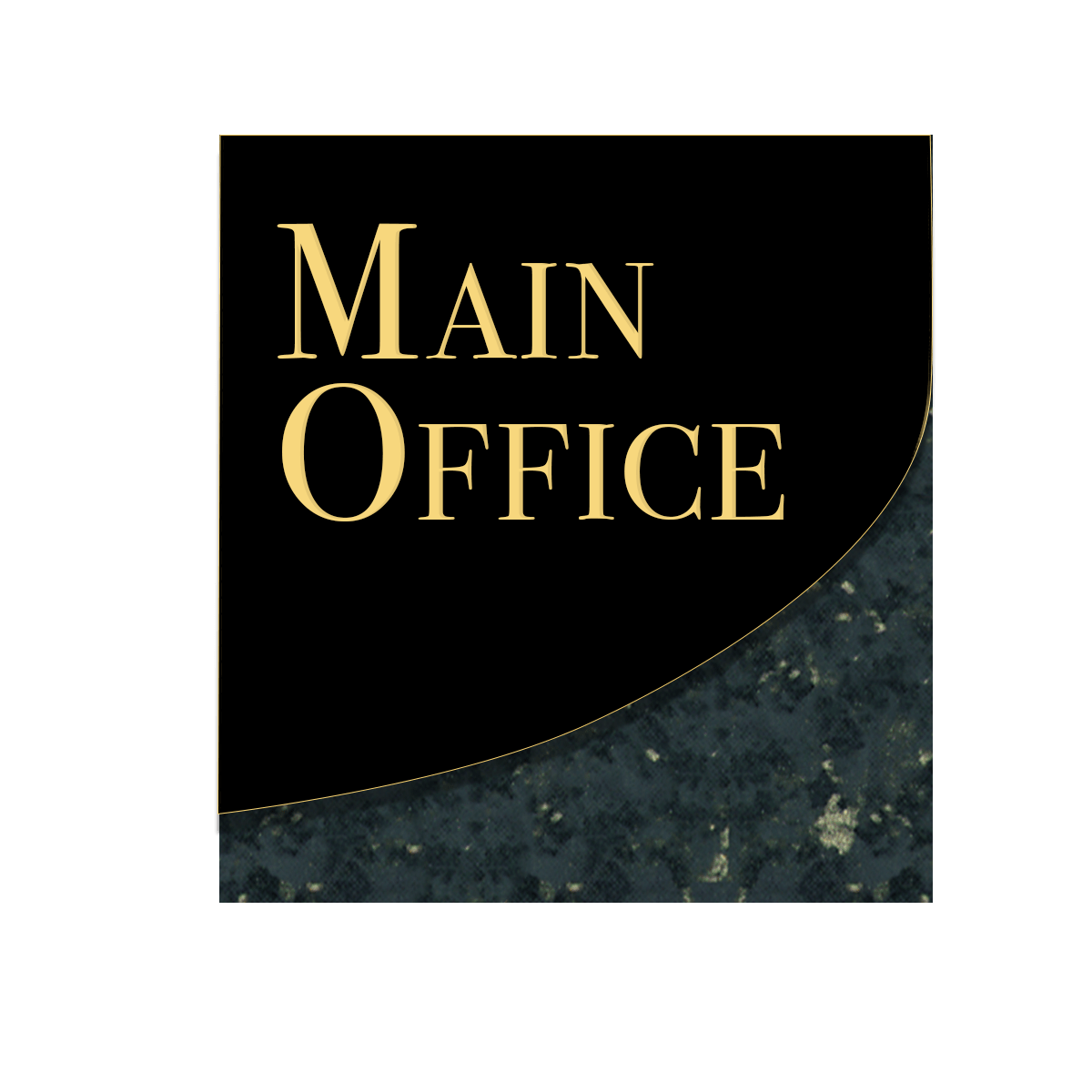 Main Office Sign