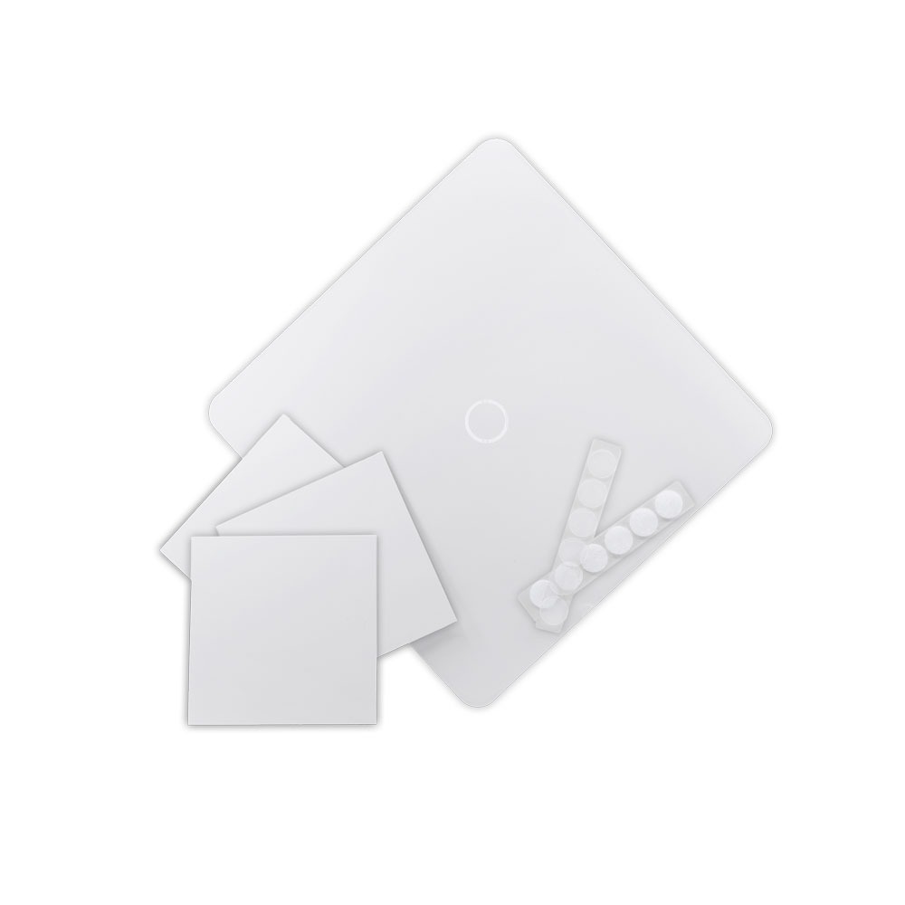 blank white graduation cap topper kit