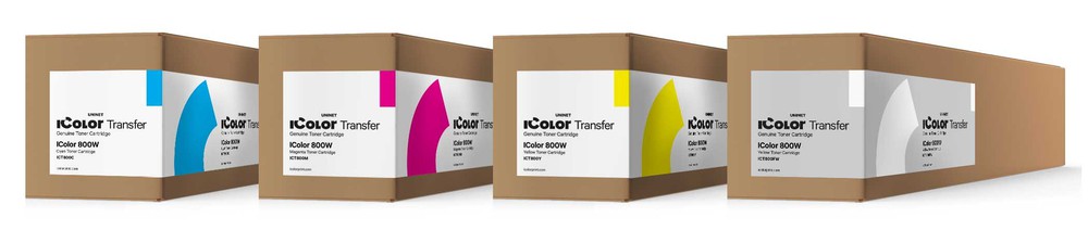 4 boxes of iCOLOR 800  TONER
