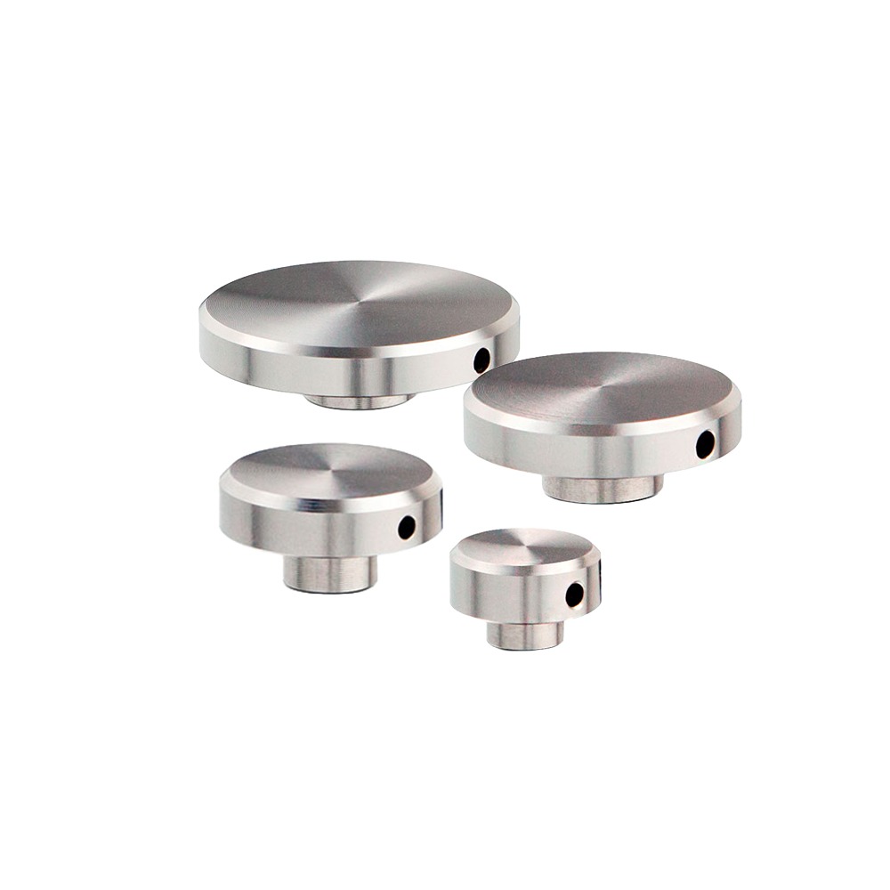 Group of stainless steel security standoff caps