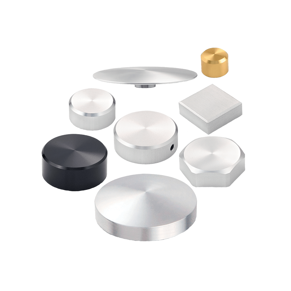 Group of standoff caps