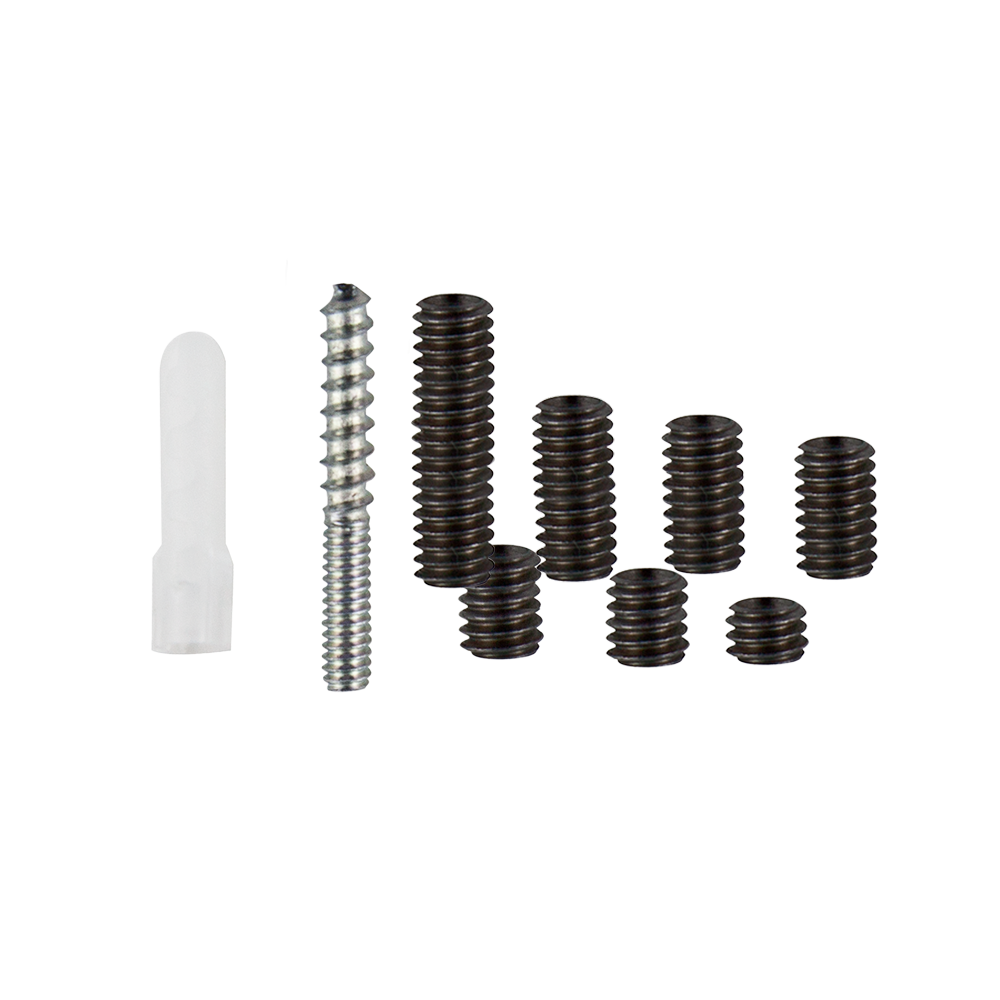 Group of wall anchor assembly items