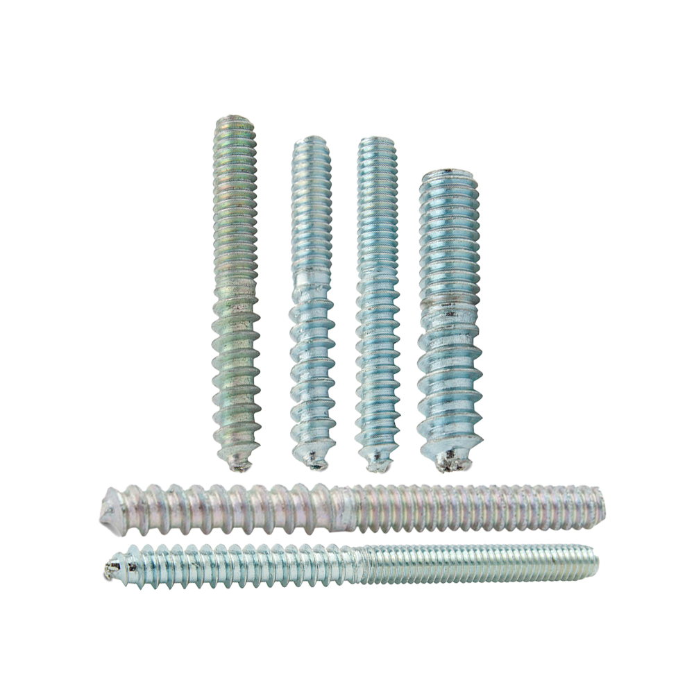 Group of wood hanger screws