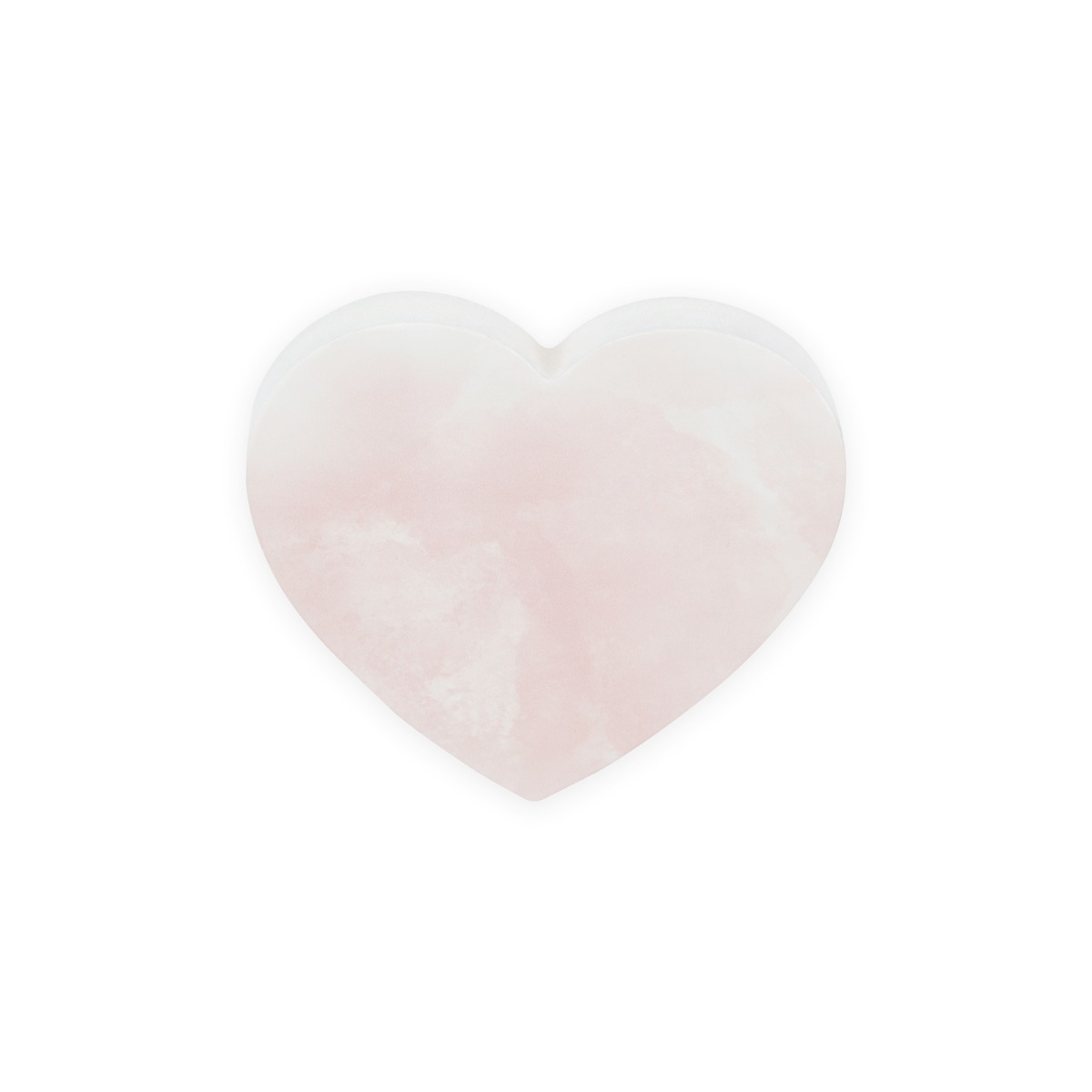 Blank watercolor heart