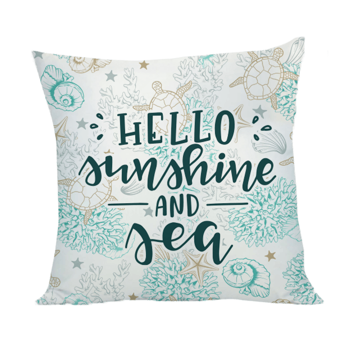 pillow case personalized with Ocean theme