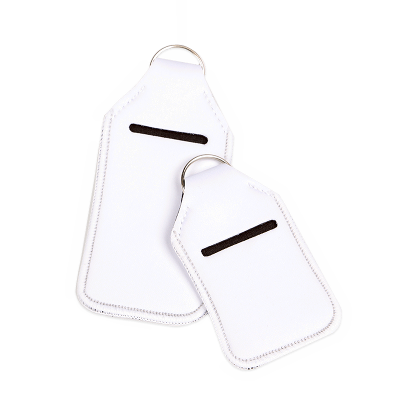 Hand Sanitizer Key Chain Holder for Sublimation (10 Pack)