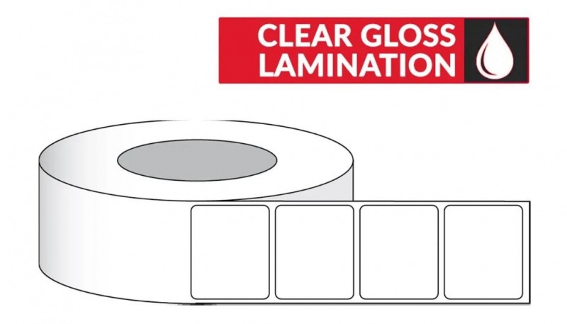 Clear Gloss Lamination Labels for IColor 250 Pre-Cut