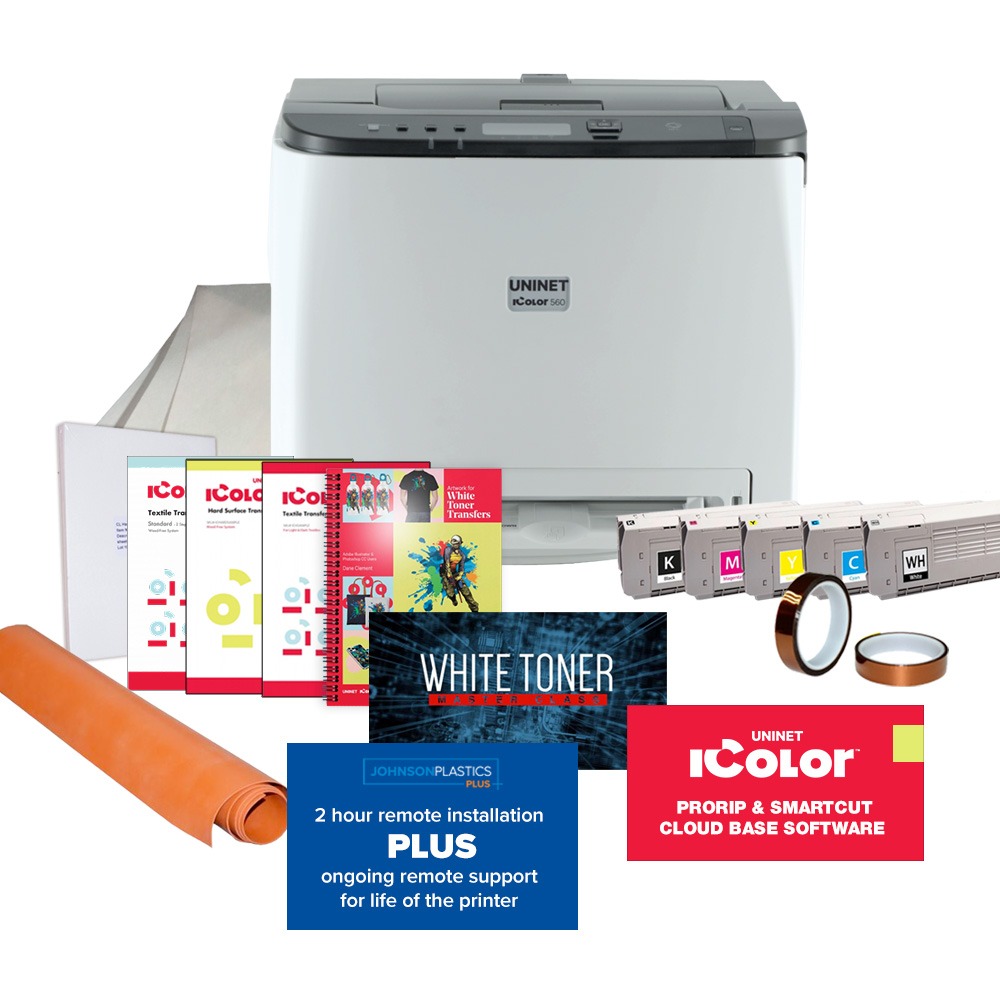 iColor 560 complete garment and hard substrate bundle