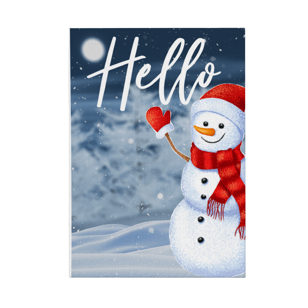 Winter garden flag