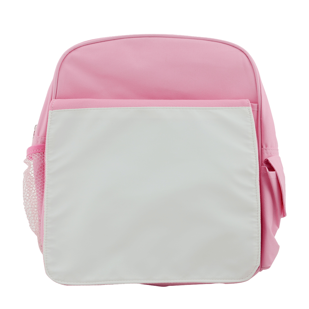 Blank pink kids backpack