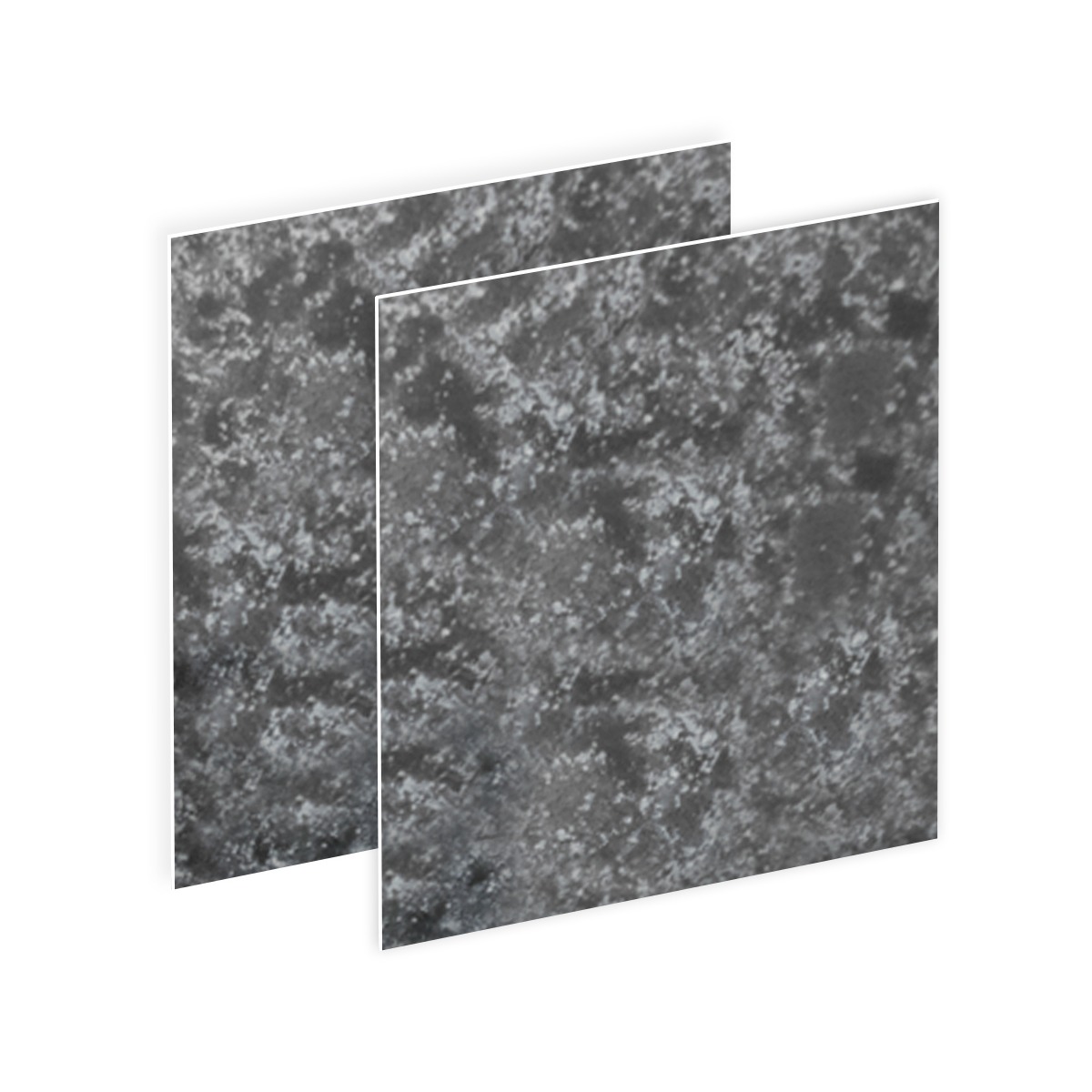 charcoal marble/white color swatch