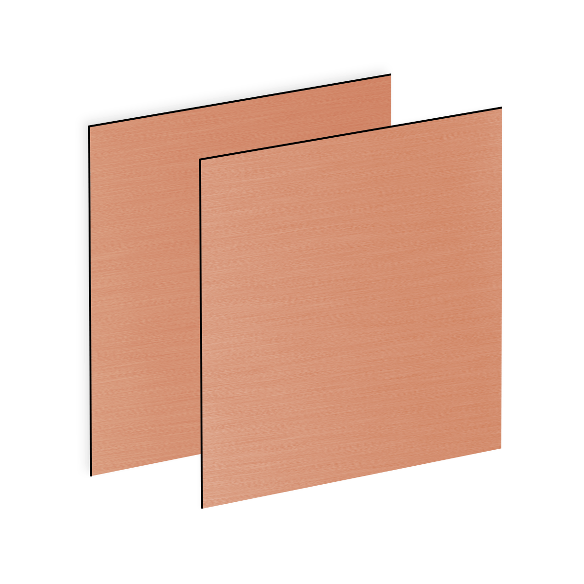 Amber Bronze/Black IPI Laser Engraver Advantage: Peel N Stick .022" Engraving Plastic