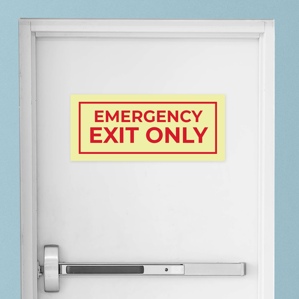 Emergency exit door
