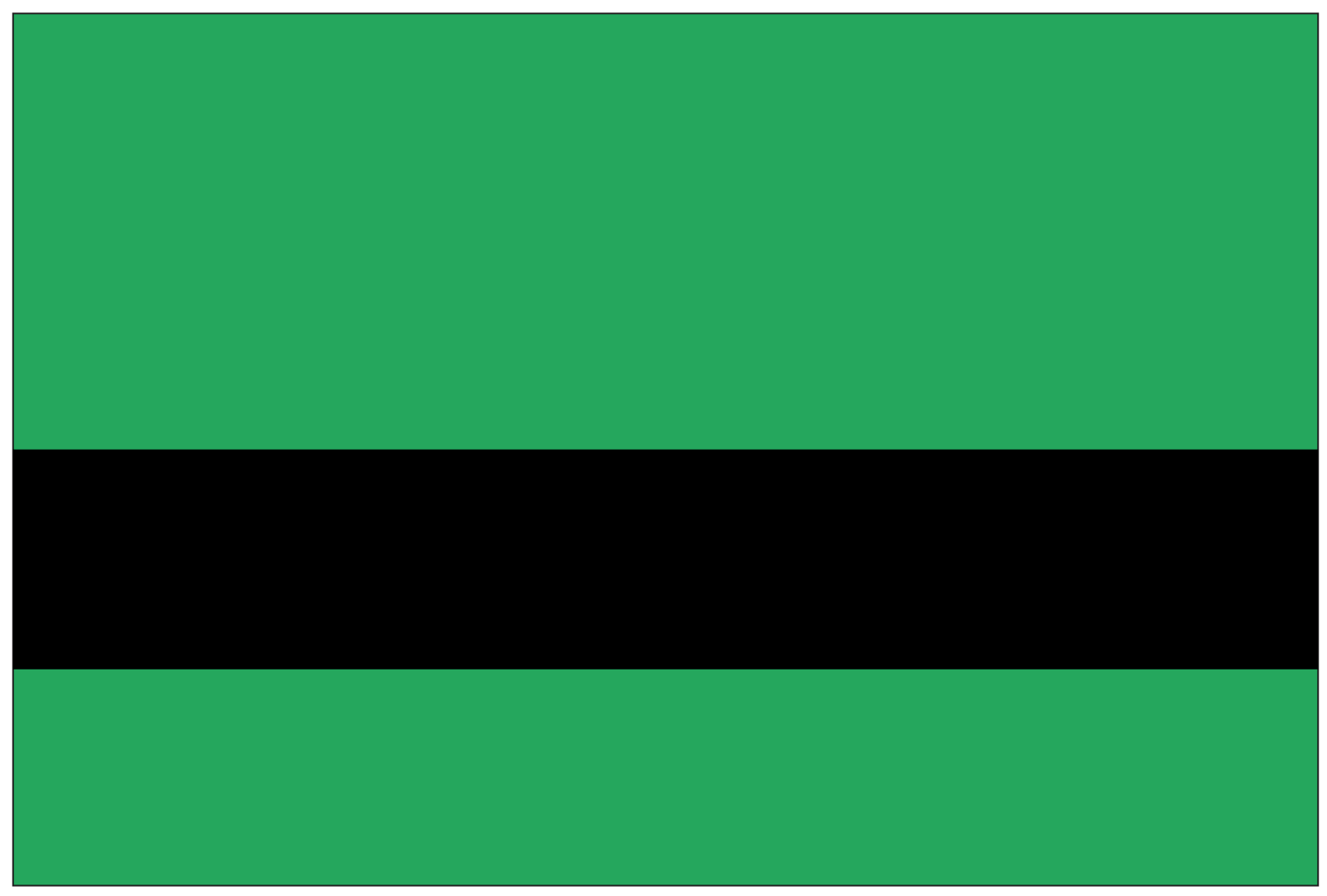 Kelley Green/Black Color Swatch