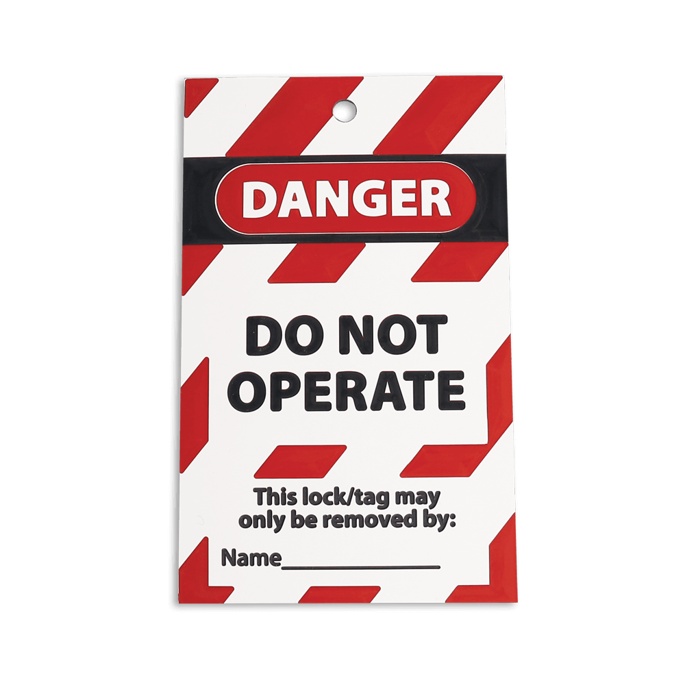 Danger Do not operate sign