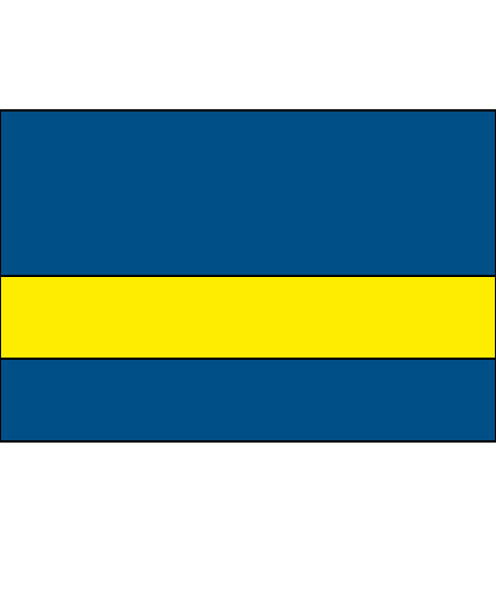 Blue/Yellow Color Swatch