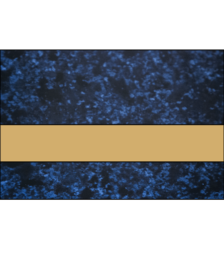 Celestial Blue/Gold Color Swatch