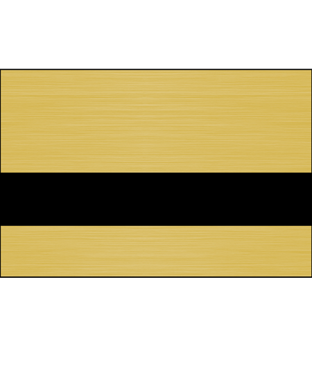 Brushed Brass/Black Rowmark Value Series LaserMax® Engraving