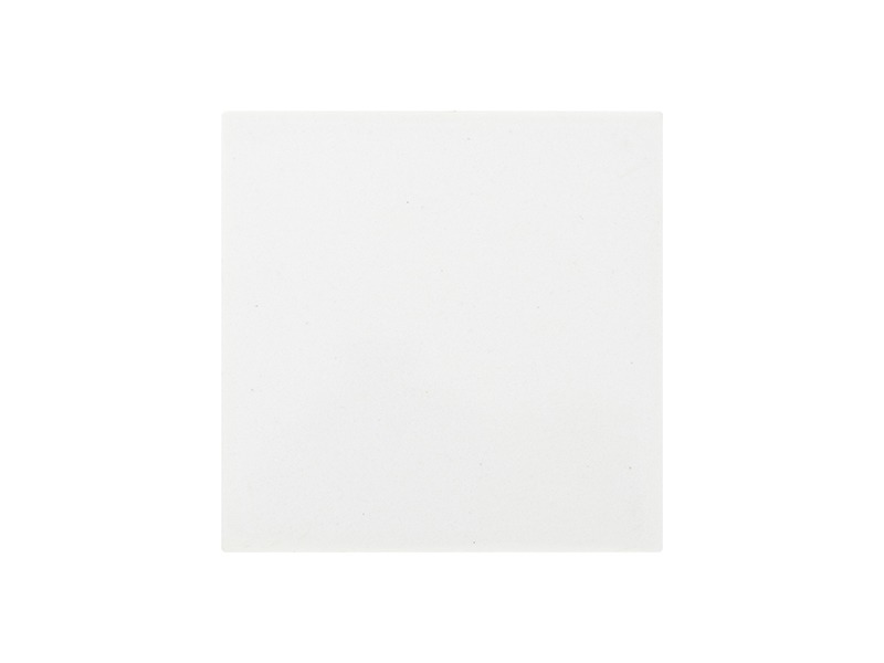 Blank white marble coaster