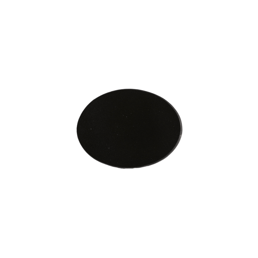 Black 5" x 7" Oval Granite Tile