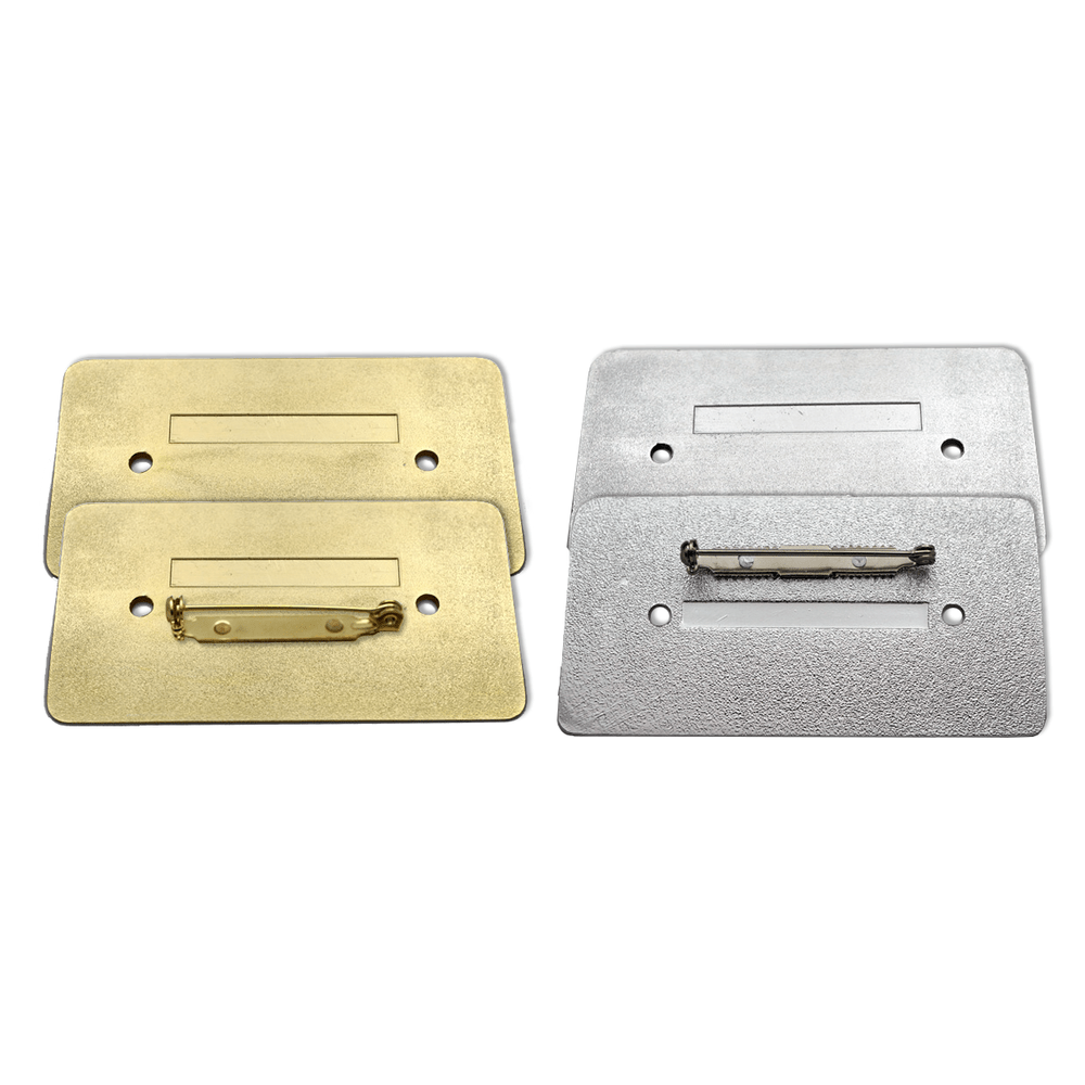 Series 19 1-7/16" x 2-3/4" Aluminum Badge Frame