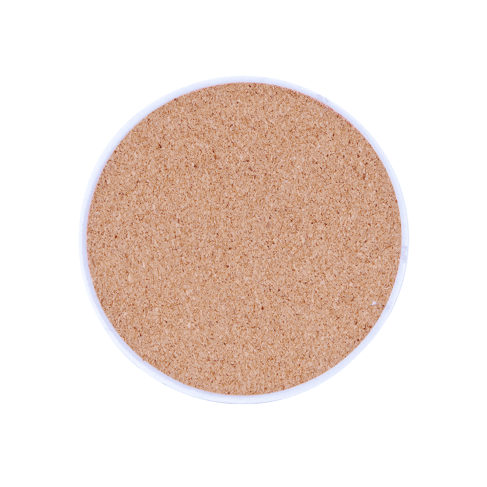 Marble Sublimation Coaster cork back