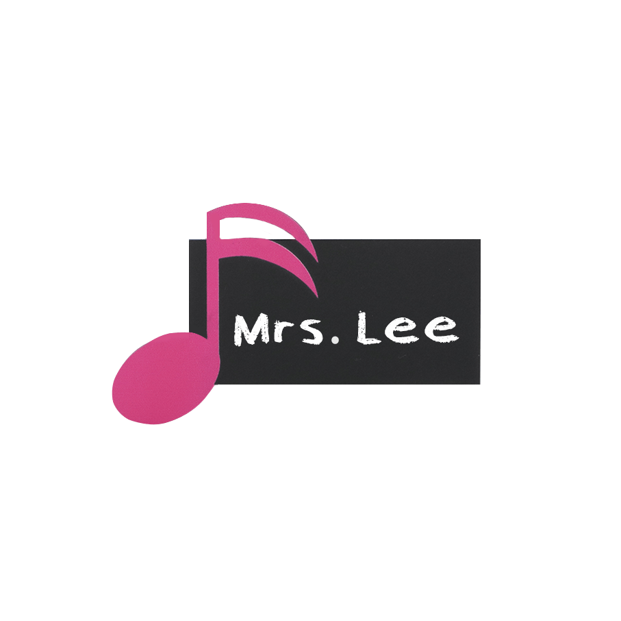 Message Board Nametag Mrs. Lee
