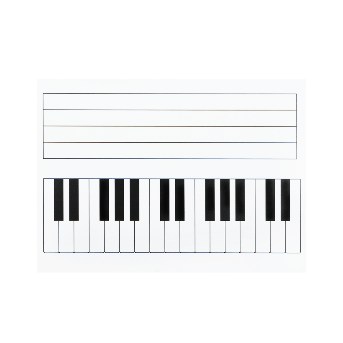 Message Board Piano Sign
