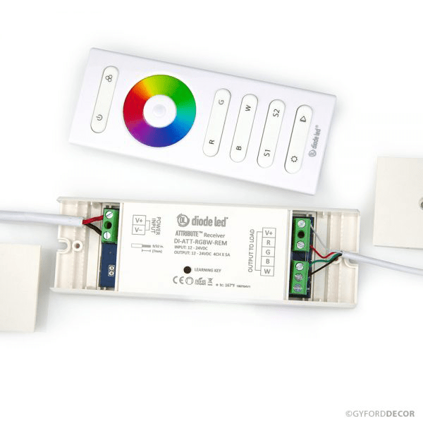 remote control and receiver.
